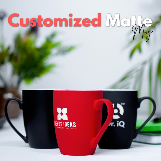 Personalized Matte Ceramic Mug Premium Ceramic Coffee Mug