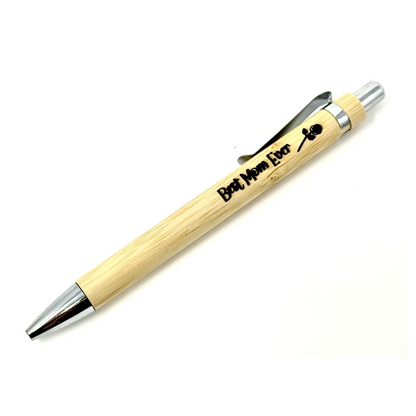 Customized Name / Logo Engraved Bamboo Wooden Pen