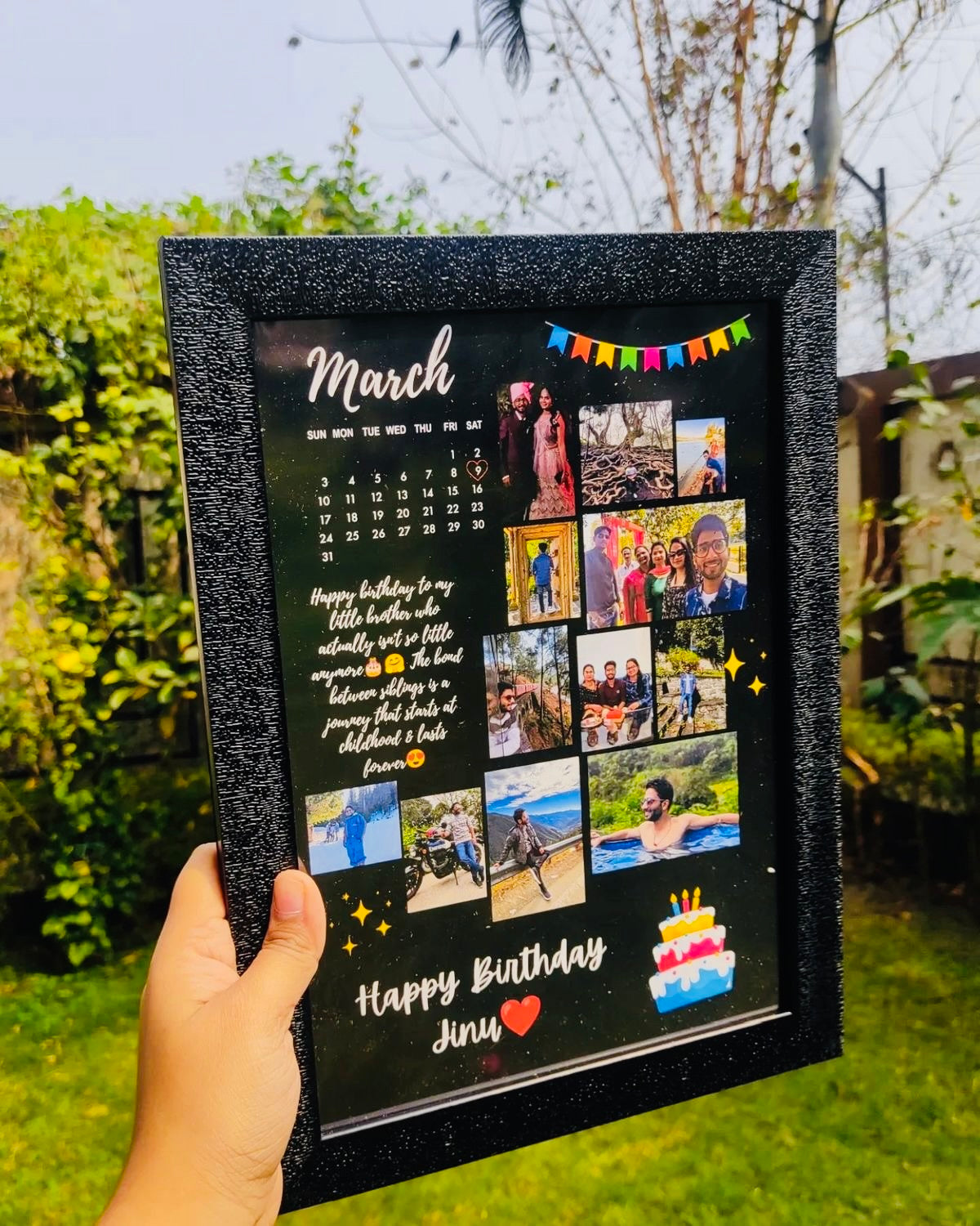 CUSTOMIZED PHOTO FRAME