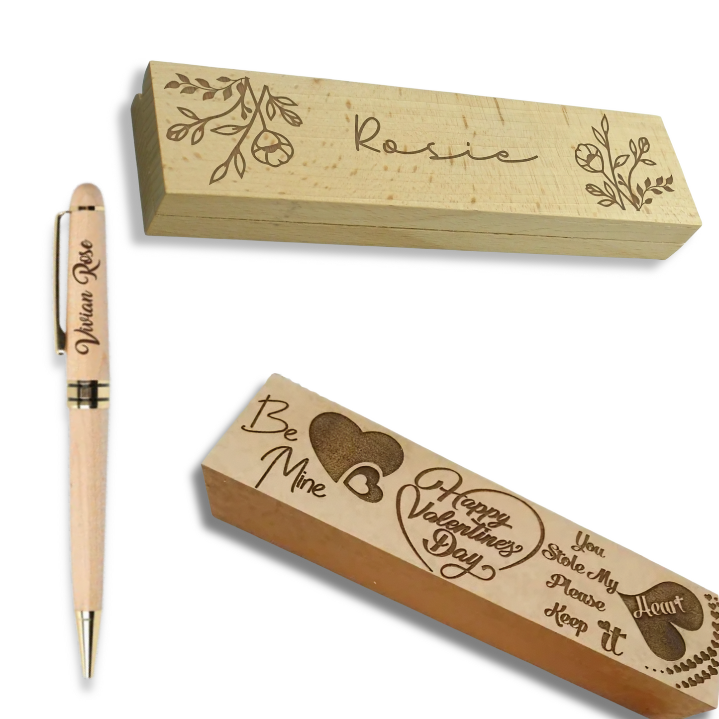 Customized Ultimate Wooden Pen & Box