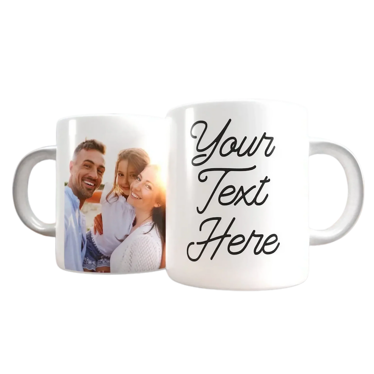 Customized White Mug Photo Print| Your Design Printed in High Quality